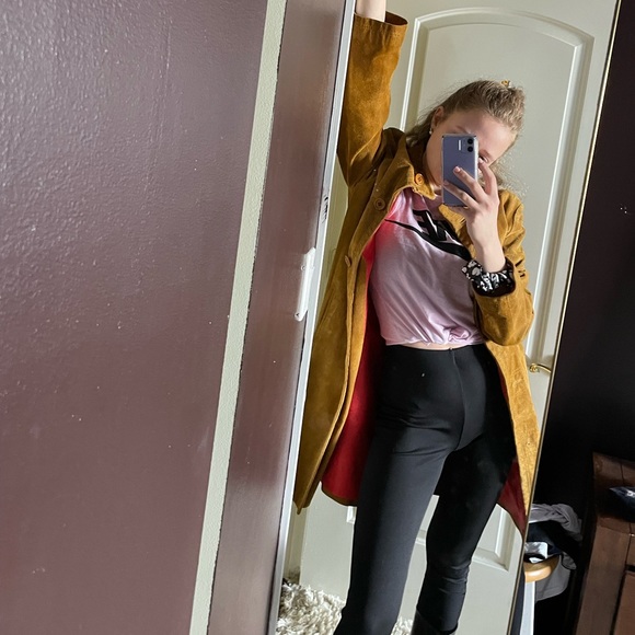 Suede coat - Picture 5 of 12